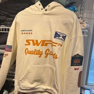 Swiff Brand Cream Hoodie XL